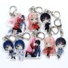 02 Zero Two Anime Figures Keychain Darling In The Franxx Acrylic key Chain for Car Bag 2 1 - Darling In The FranXX Shop