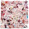 10 30 50Pcs Set Anime DARLING In The FRANXX Stickers Waterproof PVC Laptop Luggage Guitar Skateboard 1 - Darling In The FranXX Shop