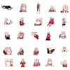 10 30 50Pcs Set Anime DARLING In The FRANXX Stickers Waterproof PVC Laptop Luggage Guitar Skateboard 5 - Darling In The FranXX Shop