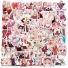 10 50 100Pcs Japan Anime Stickers Darling in the Franxx ZERO TWO Laptop Suitcase Skateboard Graffiti 2 - Darling In The FranXX Shop