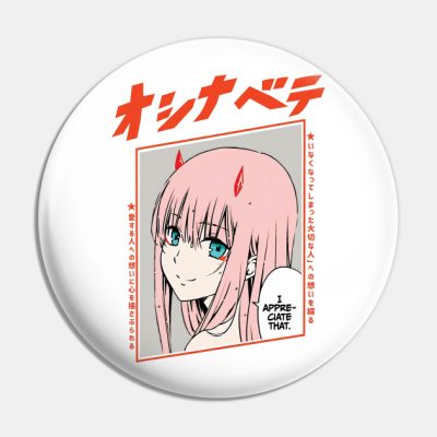 Zero Two Pin Official Haikyuu Merch