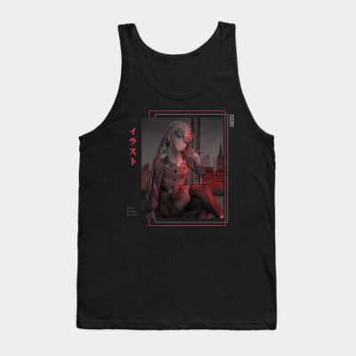 Lo Fi Chill Zero Two Tank Top Official Haikyuu Merch