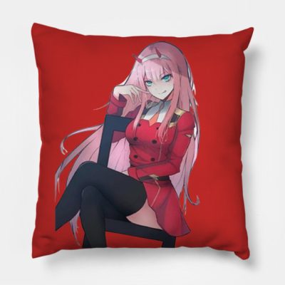 Darling In The Franxx Hoodies Throw Pillow Official Haikyuu Merch