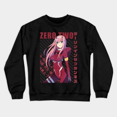 Darling In The Franxx Zero Two Crewneck Sweatshirt Official Haikyuu Merch