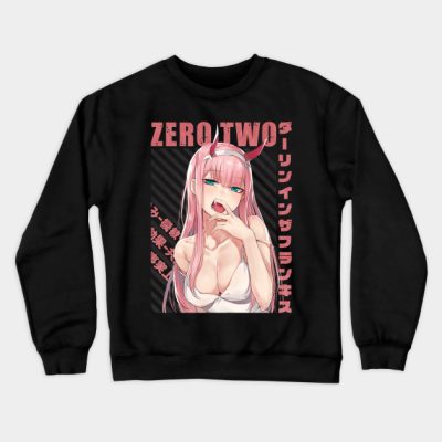 Darling In The Franxx Zero Two Crewneck Sweatshirt Official Haikyuu Merch