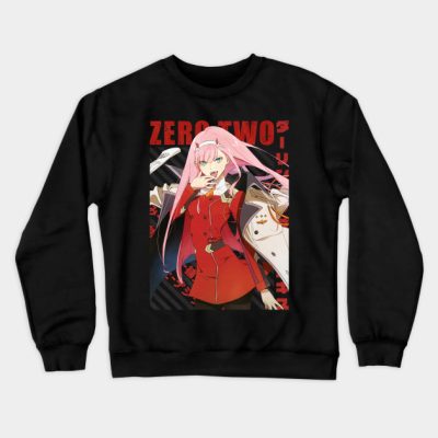 Darling In The Franxx Zero Two Crewneck Sweatshirt Official Haikyuu Merch