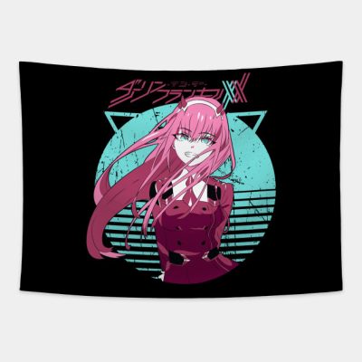 Zero Two Code 002 Darling In The Franxx Tapestry Official Haikyuu Merch