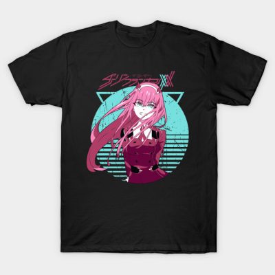 Zero Two Code 002 Darling In The Franxx T-Shirt Official Haikyuu Merch