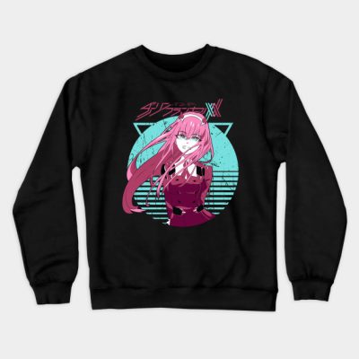 Zero Two Code 002 Darling In The Franxx Crewneck Sweatshirt Official Haikyuu Merch