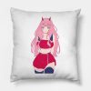 Darling Of The Franxx Zero Two Pink Outline Versio Throw Pillow Official Haikyuu Merch