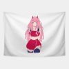 Darling Of The Franxx Zero Two Pink Outline Versio Tapestry Official Haikyuu Merch