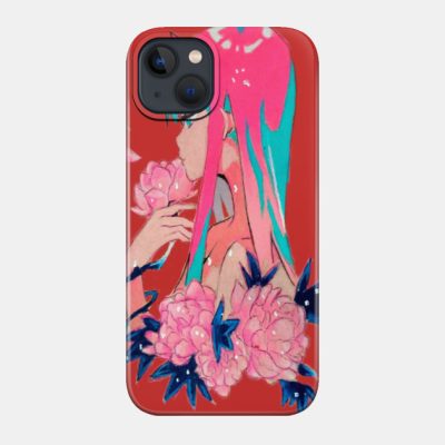 Zero Two From Darling In The Franxx Phone Case Official Haikyuu Merch