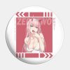 Darling In The Franxx Zero Two Square Pin Official Haikyuu Merch