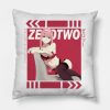 Darling In The Franxx Zero Two Square Throw Pillow Official Haikyuu Merch