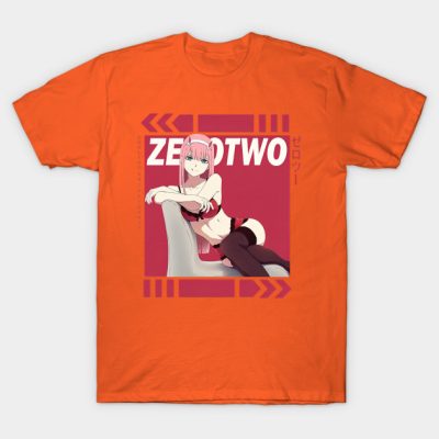 Darling In The Franxx Zero Two Square T-Shirt Official Haikyuu Merch