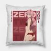 Zero Two Darling In The Franxx Throw Pillow Official Haikyuu Merch