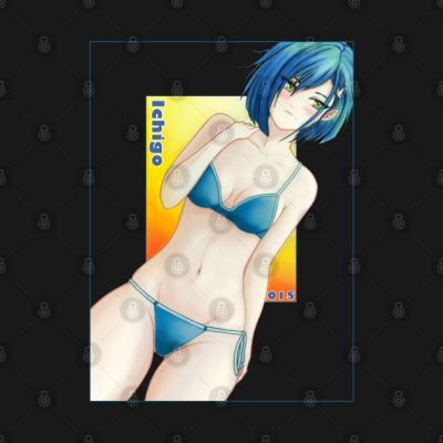 Ichigo Swimsuit From Darling In The Franxx By Ange Throw Pillow Official Haikyuu Merch