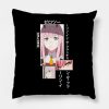 Darling In The Franxx Throw Pillow Official Haikyuu Merch