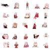 50 100pcs Anime Darling in the Fanxx Stickers Zero Two 002 Stickers For Laptop Luggage Motorcycle 4 - Darling In The FranXX Shop