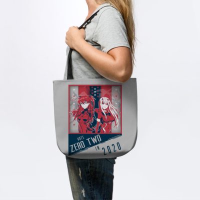 Zero Two Politcal Evangelion Darling In The Franxx Tote Official Haikyuu Merch