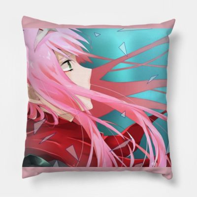 Darling In The Franxx T Shirt Throw Pillow Official Haikyuu Merch