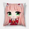 Darling In The Franxx T Shirt Throw Pillow Official Haikyuu Merch