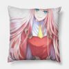 Darling In The Franxx T Shirt Throw Pillow Official Haikyuu Merch