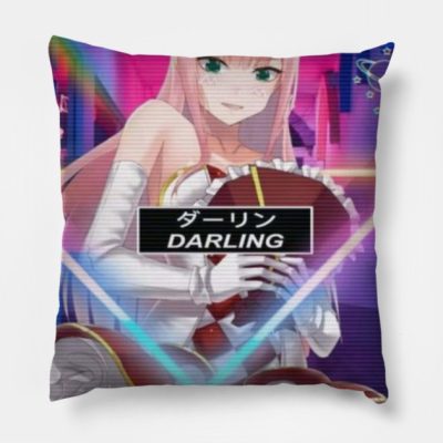 Darling In The Franxx T Shirt Throw Pillow Official Haikyuu Merch