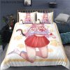 Anime DARLING in the FRANXX ZERO Bedding Set Zero Two Darling Girl Duvet Cover with Pillowcase 2 - Darling In The FranXX Shop