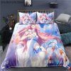 Anime DARLING in the FRANXX ZERO Bedding Set Zero Two Darling Girl Duvet Cover with Pillowcase 3 - Darling In The FranXX Shop