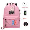 Anime Darling In The Franxx Zero Two School Backpack Bag Usb Charging Harajuku Casual Anime Graphic 2 - Darling In The FranXX Shop