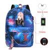 Anime Darling In The Franxx Zero Two School Backpack Bag Usb Charging Harajuku Casual Anime Graphic 3 - Darling In The FranXX Shop