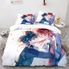 Darling In The Franxx Bedding Set Bedspread Single Twin Full Queen King Size Bed Sets Children 2 - Darling In The FranXX Shop