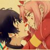 Japanese Anime DARLING in the FRANXX Retro Poster Decoration Bedroom Living Room Kraft Paper Poster High.jpg 640x640 23 - Darling In The FranXX Shop