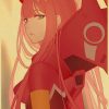 Japanese Anime DARLING in the FRANXX Retro Poster Decoration Bedroom Living Room Kraft Paper Poster High.jpg 640x640 29 - Darling In The FranXX Shop