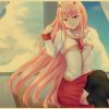 Japanese Anime DARLING in the FRANXX Retro Poster Decoration Bedroom Living Room Kraft Paper Poster High.jpg 640x640 38 - Darling In The FranXX Shop