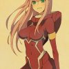 Japanese Anime DARLING in the FRANXX Retro Poster Decoration Bedroom Living Room Kraft Paper Poster High.jpg 640x640 39 - Darling In The FranXX Shop