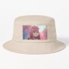 Zero Two Darling In The Franxx Painting Art Bucket Hat Official Darling In The FranXX Merch