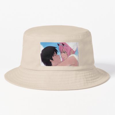 Zero Two X Hiro Bucket Hat Official Darling In The FranXX Merch