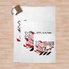 002 | Zero Two White Throw Blanket Official Darling In The FranXX Merch