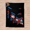 Zero Two 02 - Darling In The Franxx Throw Blanket Official Darling In The FranXX Merch