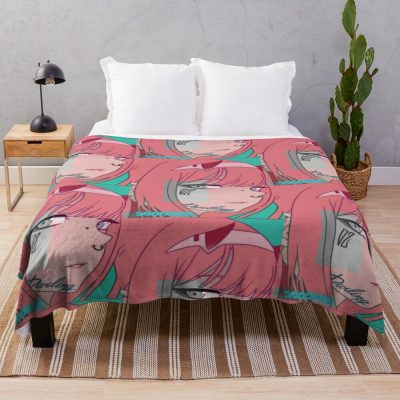 Unisex New 2022 Christmas Darlin In The Franxx Design Illustration Throw Blanket Official Darling In The FranXX Merch