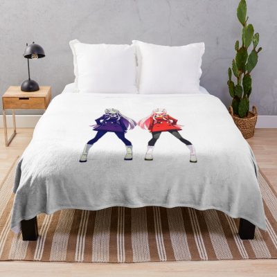 Zero Two Throw Blanket Official Darling In The FranXX Merch