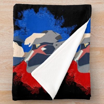 Darling In The Franxx Minimalist (Ichigo) Throw Blanket Official Darling In The FranXX Merch