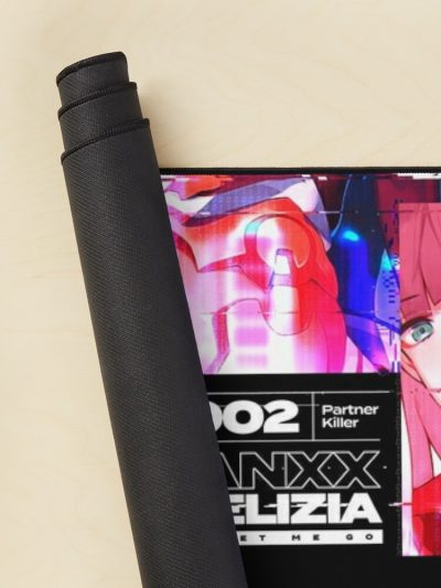 Zero Two ゼロツー Aesthetic Design Positive Version Mouse Pad Official Darling In The FranXX Merch