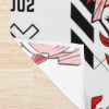 002 | Zero Two White Shower Curtain Official Darling In The FranXX Merch