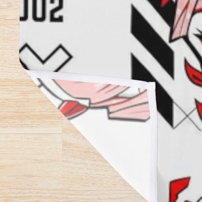 002 | Zero Two White Shower Curtain Official Darling In The FranXX Merch