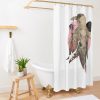 Raven'S Cloak Code 002 Cardboard Shower Curtain Official Darling In The FranXX Merch