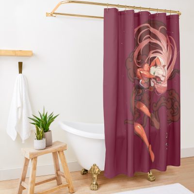 Zero Two Shower Curtain Official Darling In The FranXX Merch