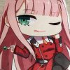 10 40cm Anime Stuffed Plush Cosplay in the Plush DARLING in the FRANXX Doll ZERO TWO 3 - Darling In The FranXX Shop